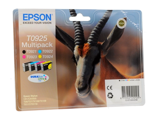Картридж T0925 4цв/уп для EPSON (о)