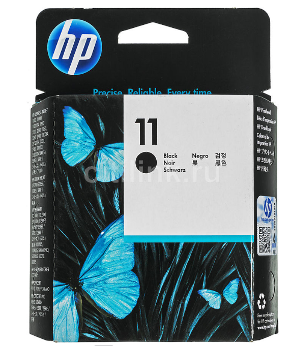 Печатающая головка №11 Black C4810A для HP (о)