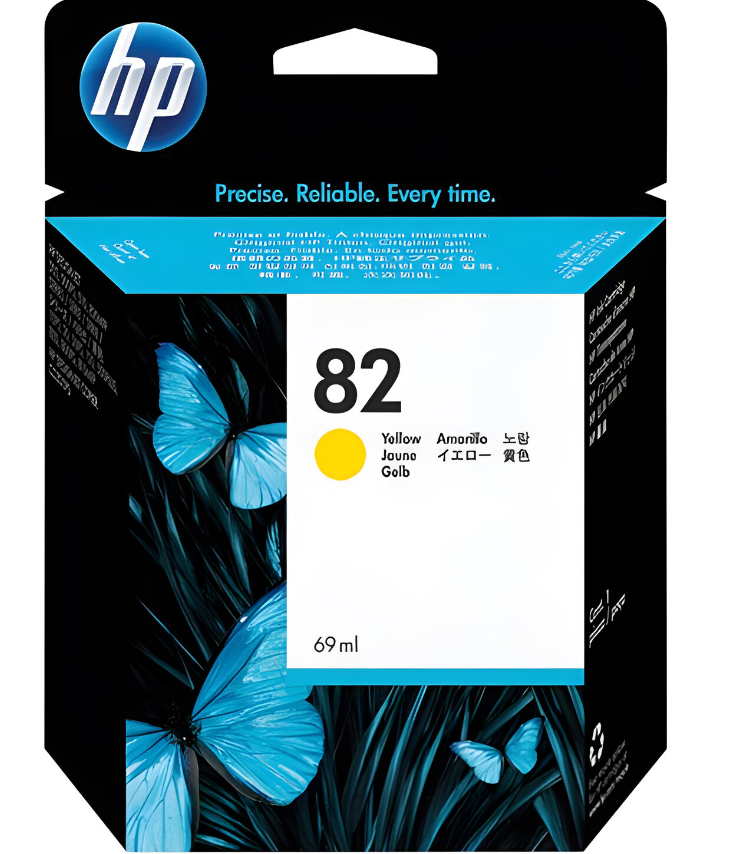 Картридж №82 Yellow C4913A 69-ml для HP (о)