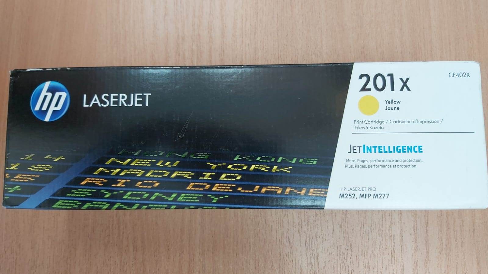 Тонер-картридж CF402X Yellow 201X для HP M252/MFP M277 (о)