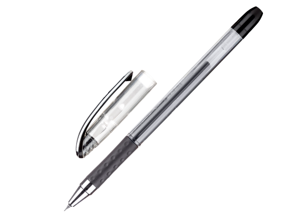 Ручка гелевая 0,3*0,5мм черная Unimax Max Gel 722473