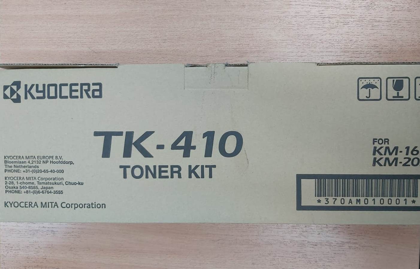 Тонер-картридж TK-410 Black 370AM010 для Kyocera Mita КМ1620/1635/1650/2020/2050/2035 (о)